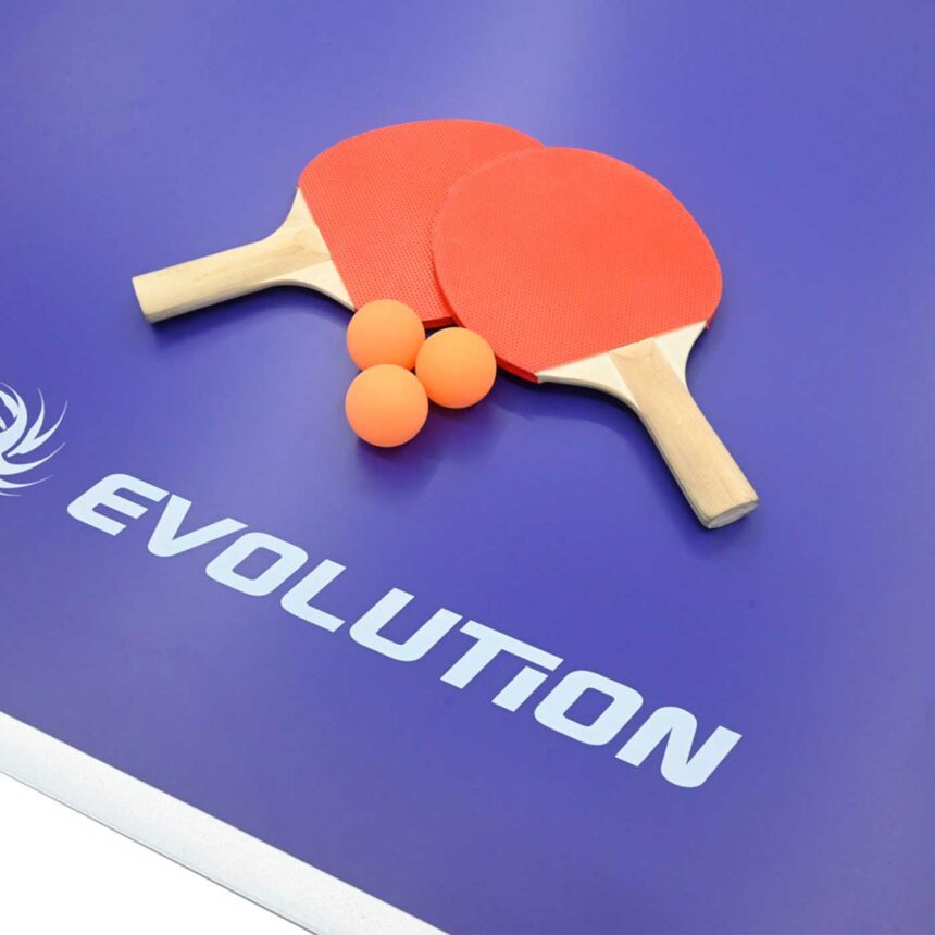 Racchetta Ping Pong Dunlop Evolution 3000 - Certificata ITTF, Per Giocatori Avanzati, Legno 5 Strati, Nero - Foto 10