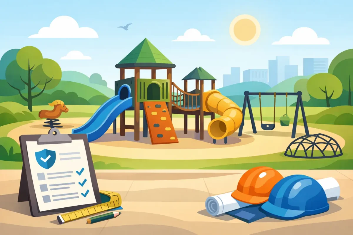 Cómo diseñar parques infantiles seguros y durables
