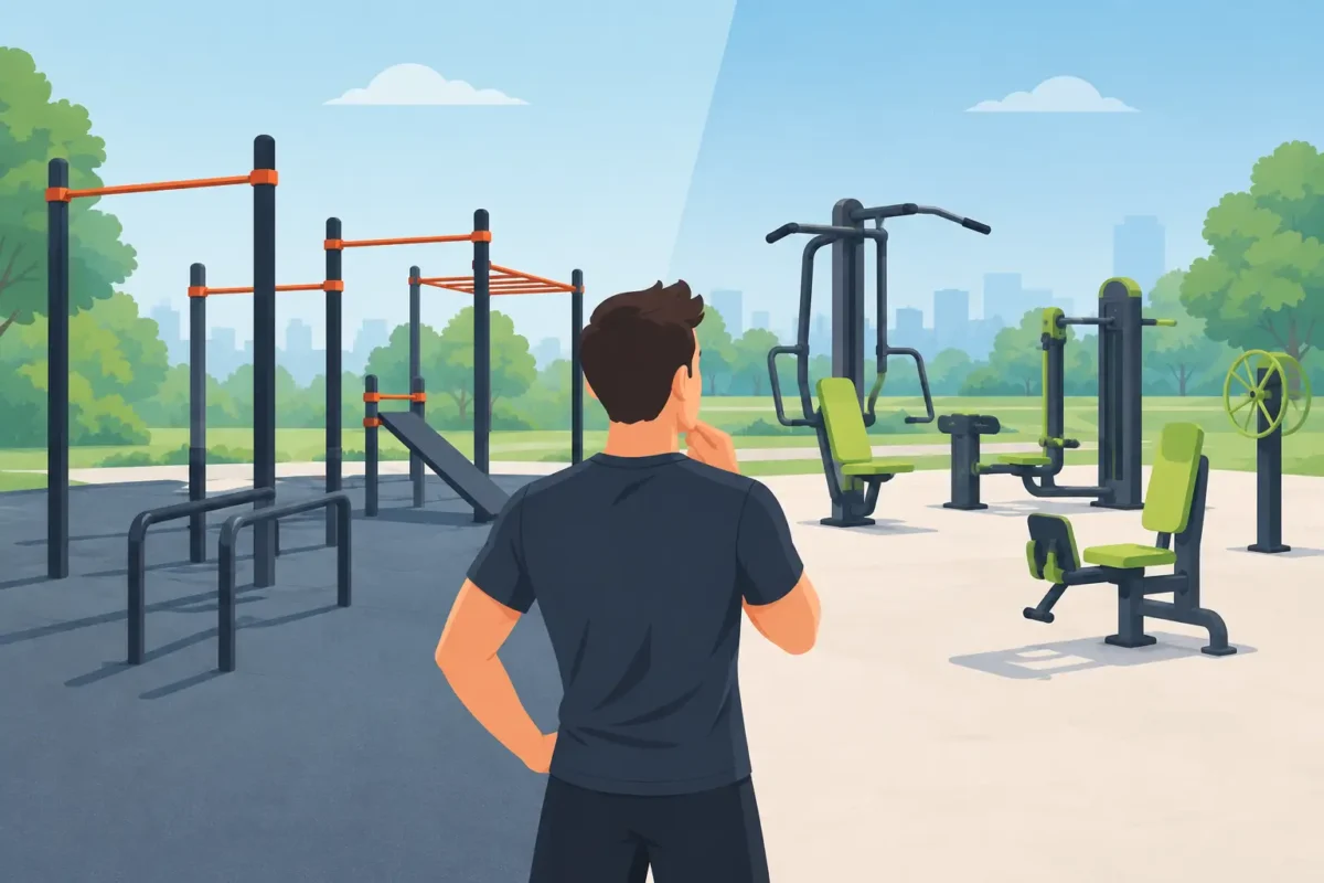 Calistenia o gimnasio exterior: ¿cuál instalar?