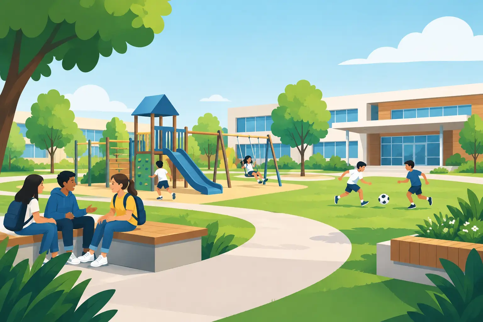 Proyectos parques escolares que sí transforman